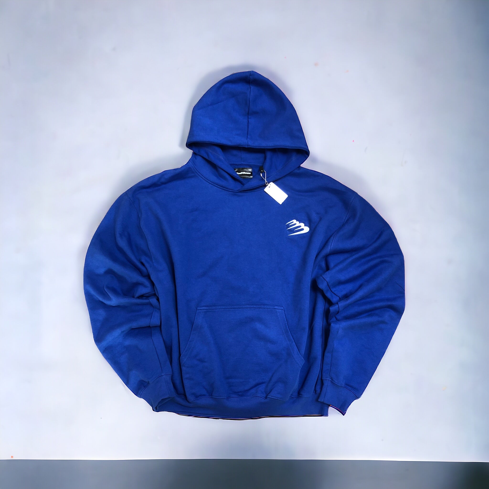 HOLOGRAPHIC LOGO HOODIE