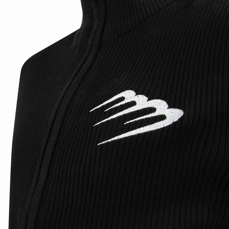 CROPPED RIB KNIT