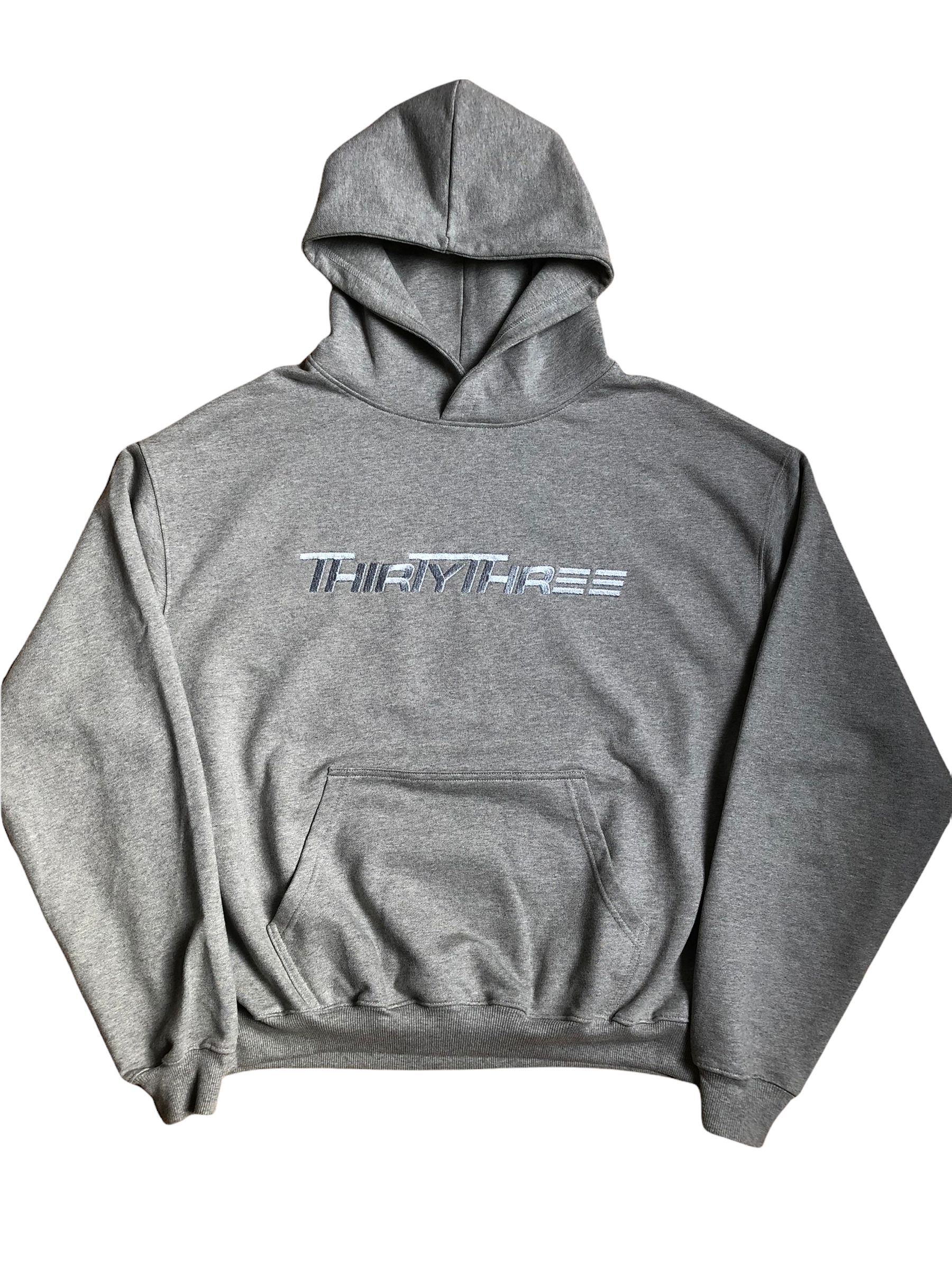 WINGS HOODIE HEATHER GREY