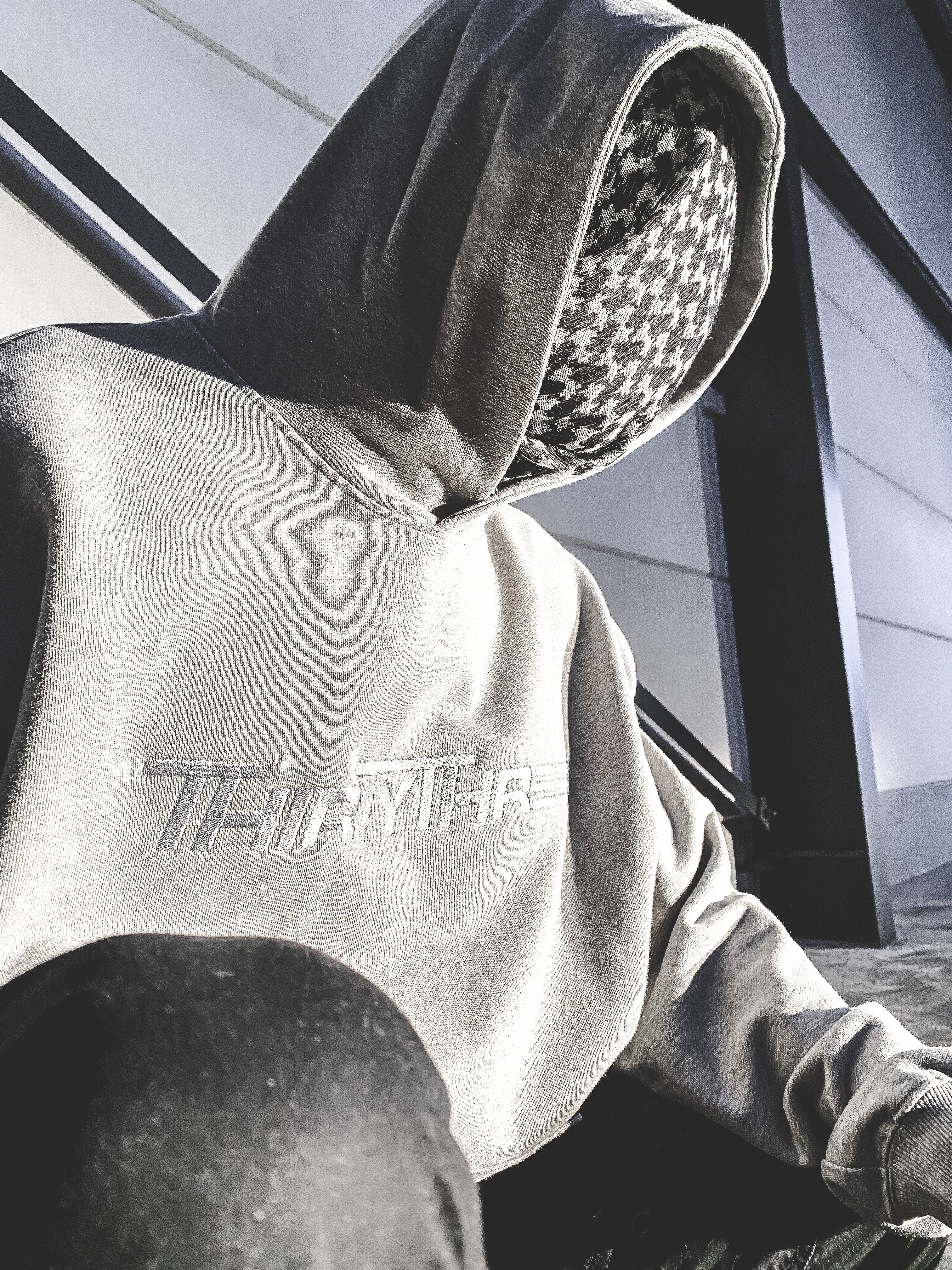WINGS HOODIE HEATHER GREY